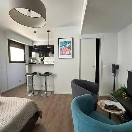 Un Ete A Cannes, Studio Cosy A 10' De La Croisette Exterior photo